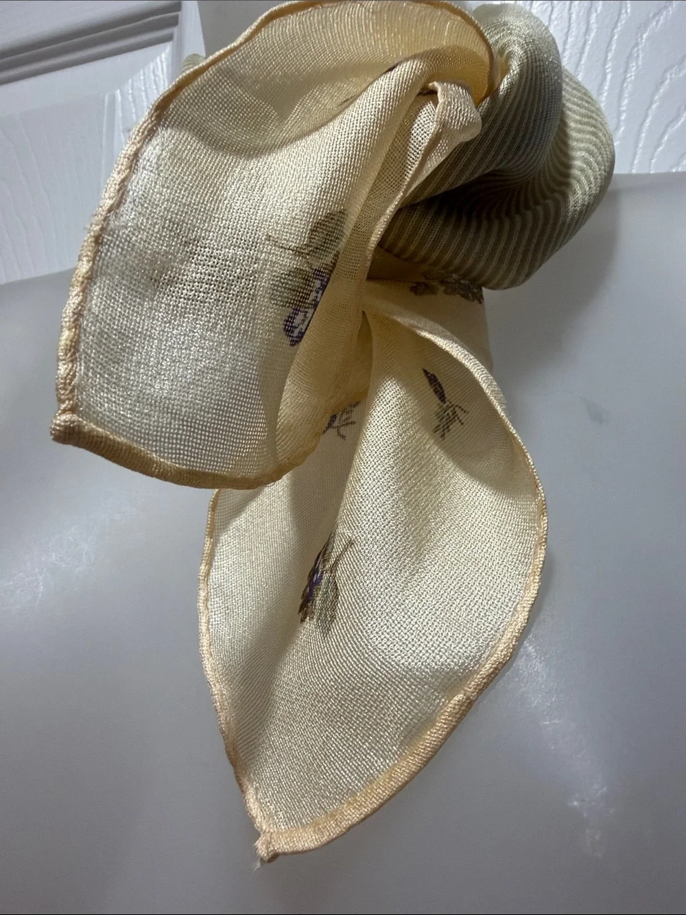 Calvin Klein beige scarf
